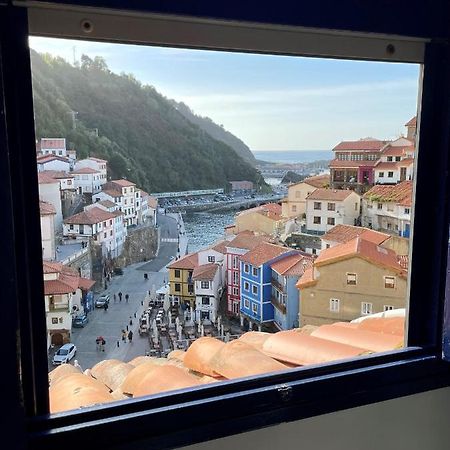 Casa De Pescadores Con Vistas Al Mar Cudillero Exteriér fotografie