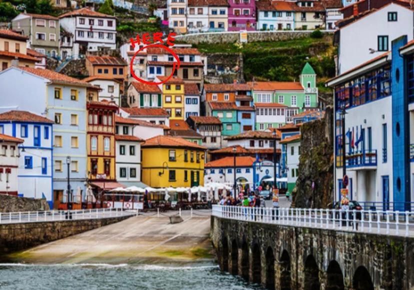 Casa De Pescadores Con Vistas Al Mar Cudillero Exteriér fotografie
