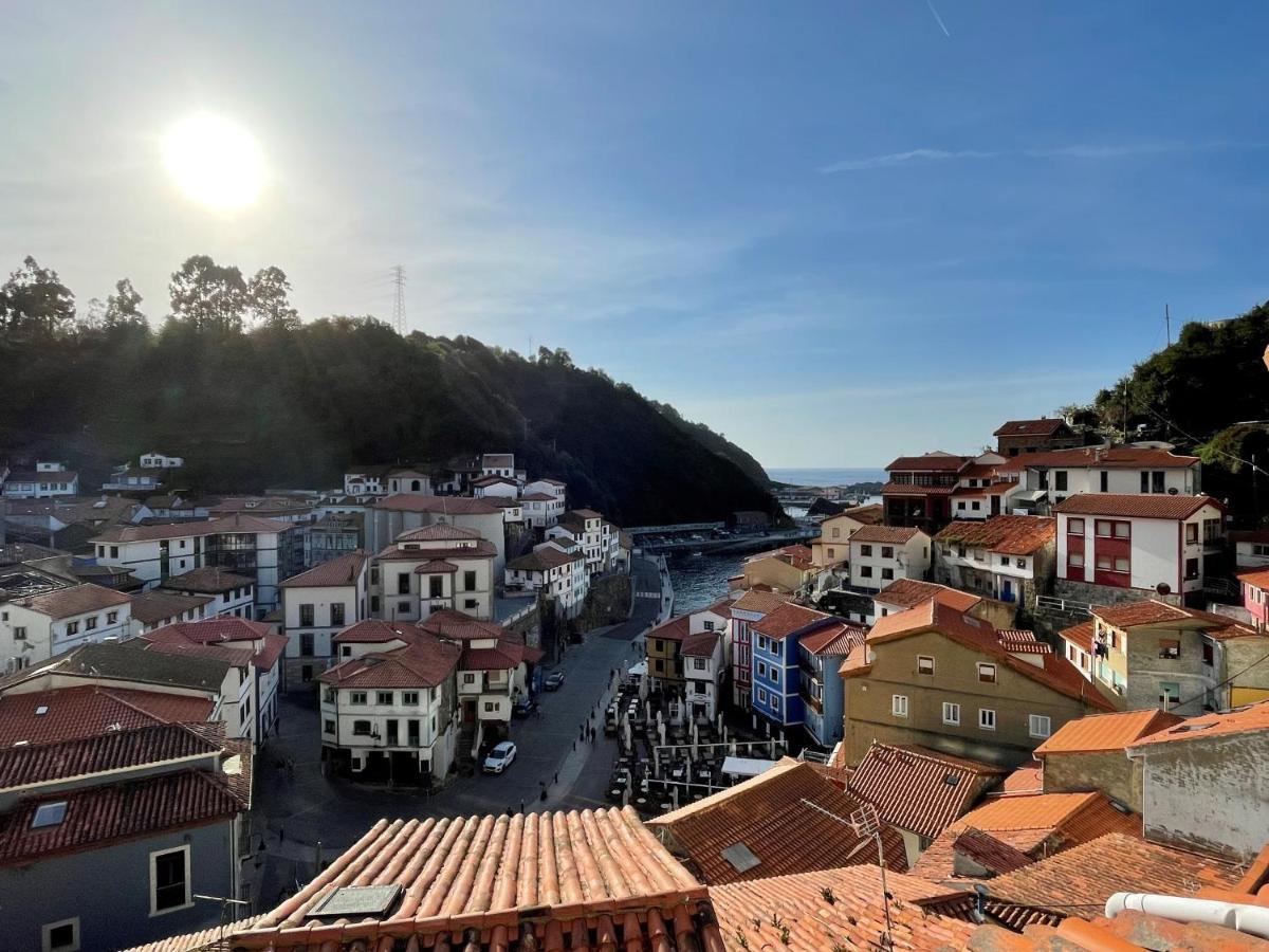 Casa De Pescadores Con Vistas Al Mar Cudillero Exteriér fotografie