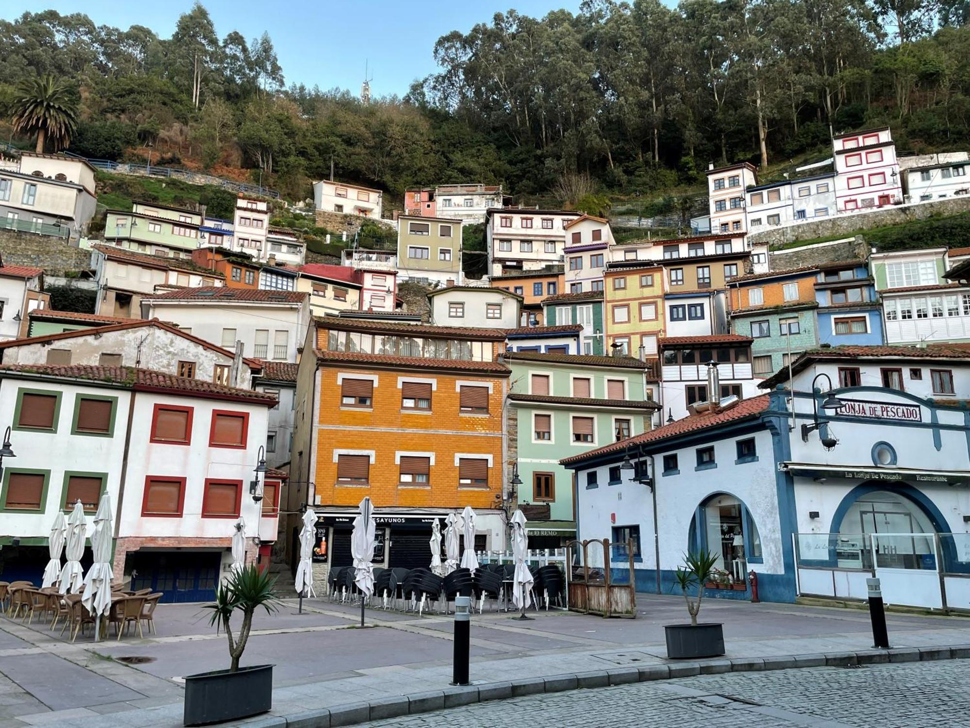 Casa De Pescadores Con Vistas Al Mar Cudillero Exteriér fotografie